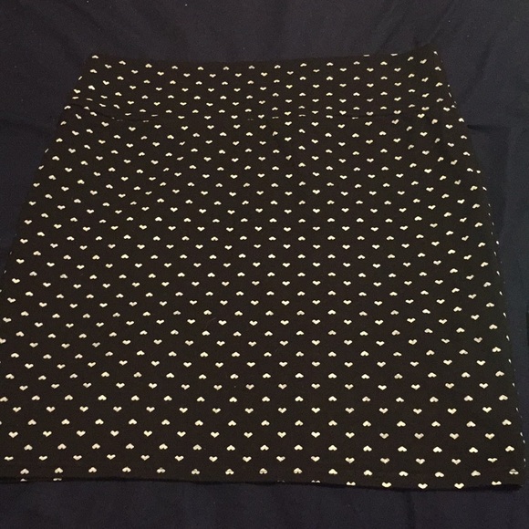 Loft Button down cardigan, above knee knit skirt - Picture 2 of 3